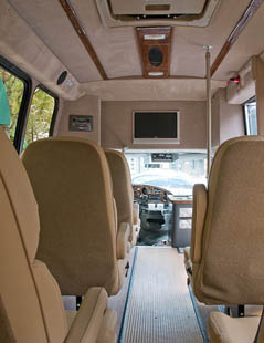 Donovan's Executive Coach Interior